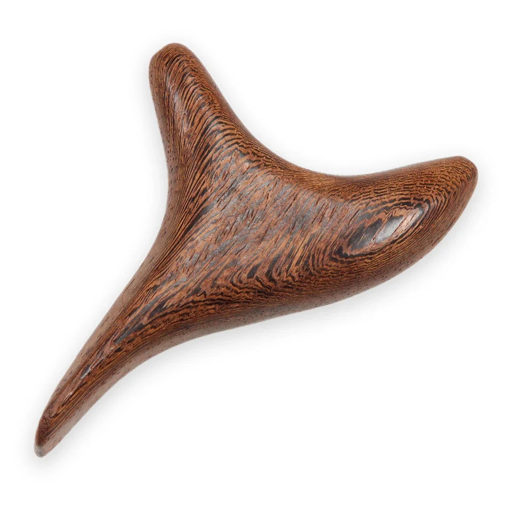 1PC Traditional Wooden Reflexology Thai Massage Tool,Thai Massage Tool,Acupuncture Point Gua Sha for Full Body Relaxation Eyes